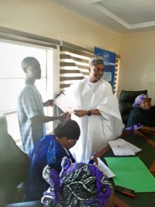 The Chairman, NSUBEB , Mallam Ibrahim Baba